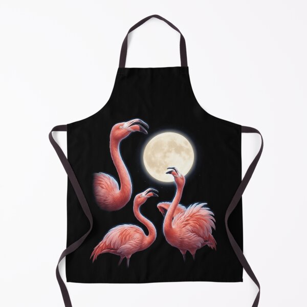 Artikelvorschau, Flamingo heult, Mond, Kunst, Tierliebhaber entworfen und verkauft von TerryConnells.