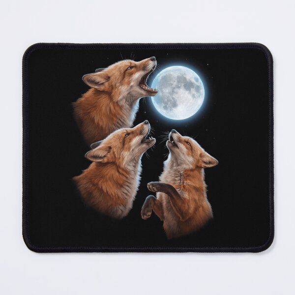 Item preview, Fox Howling Moon Art Animal Lover designed and sold by TerryConnells.