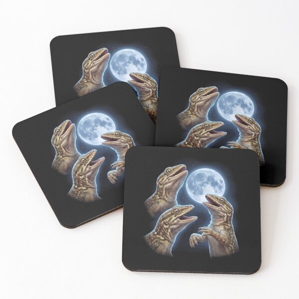 Item preview, Gecko Howling Moon Art Animal Lover designed and sold by TerryConnells.
