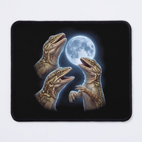 Item preview, Gecko Howling Moon Art Animal Lover designed and sold by TerryConnells.