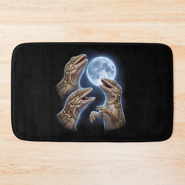 Item preview, Gecko Howling Moon Art Animal Lover designed and sold by TerryConnells.