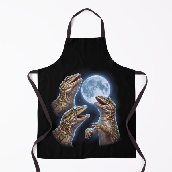 Item preview, Gecko Howling Moon Art Animal Lover designed and sold by TerryConnells.