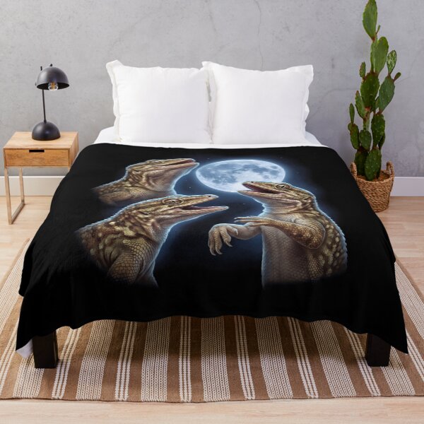 Item preview, Gecko Howling Moon Art Animal Lover designed and sold by TerryConnells.