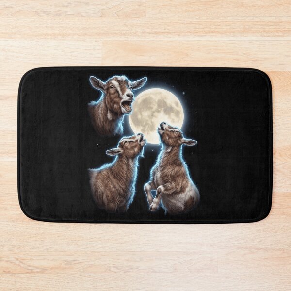 Item preview, Goat Howling Moon Art Animal Lover designed and sold by TerryConnells.