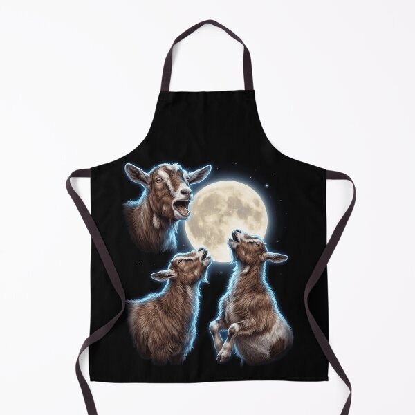 Item preview, Goat Howling Moon Art Animal Lover designed and sold by TerryConnells.
