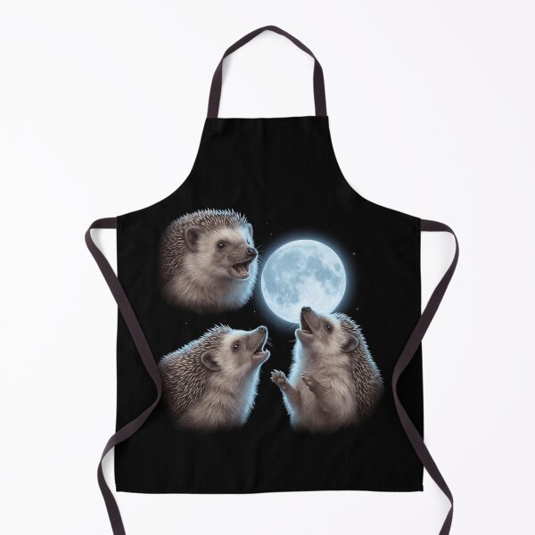 Item preview, Hedgehog Howling Moon Art Animal Lover designed and sold by TerryConnells.
