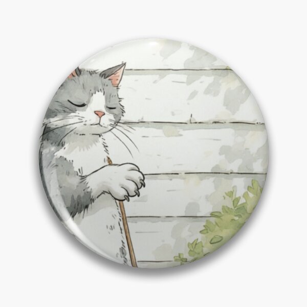 Item preview, An experienced cat is waiting to catch a mouse. designed and sold by Whose-sweat.