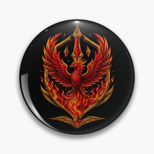 Item preview, Phoenix of House Ignis designed and sold by Inkmatic Studio.