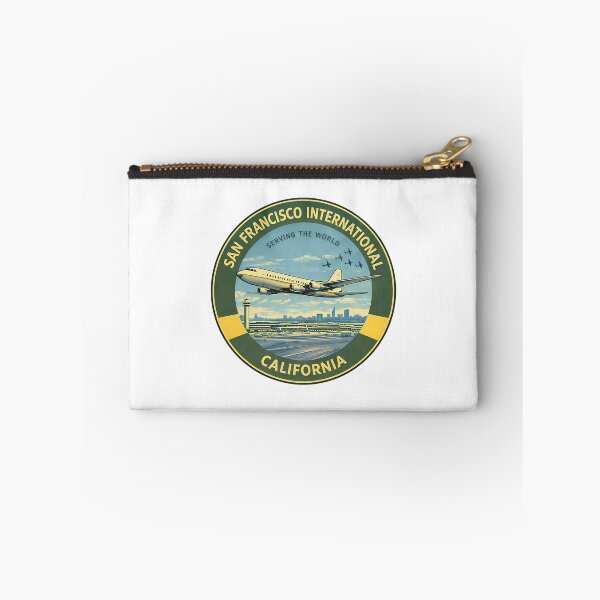 Item preview, Celebrate The Spirit Of Aviation With This Vintage-Style San Francisco International Airport (Sfo) Sticker Inspired By Classic Mid-Century Travel And Airline Emblems designed and sold by writtengriffinc.