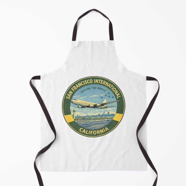 Item preview, Celebrate The Spirit Of Aviation With This Vintage-Style San Francisco International Airport (Sfo) Sticker Inspired By Classic Mid-Century Travel And Airline Emblems designed and sold by writtengriffinc.