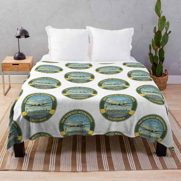 Item preview, Celebrate The Spirit Of Aviation With This Vintage-Style San Francisco International Airport (Sfo) Sticker Inspired By Classic Mid-Century Travel And Airline Emblems designed and sold by writtengriffinc.