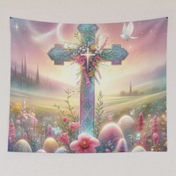 Item preview, Easter Cross with Decorative Egg  designed and sold by Expressions-Sel.