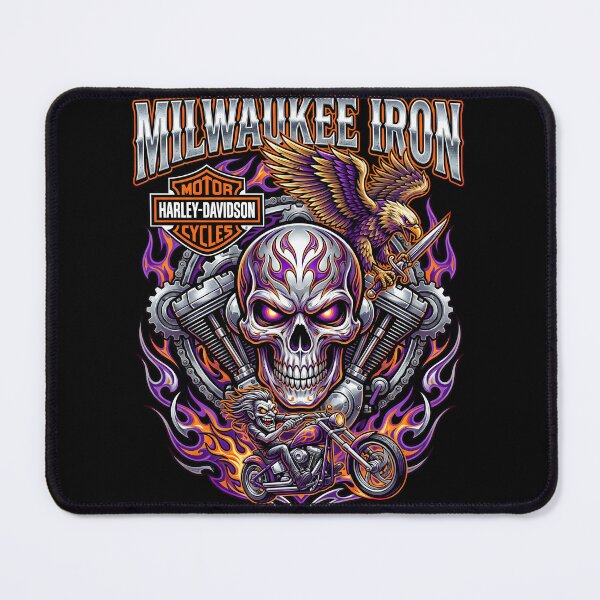 Item preview, Milwaukee Iron Harley Davidson Road King Inspired Artwork designed and sold by enzoade.