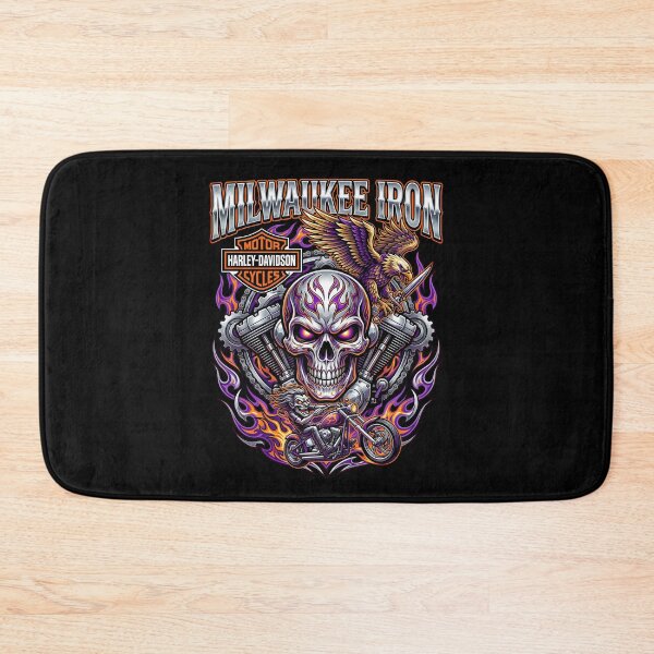 Item preview, Milwaukee Iron Harley Davidson Road King Inspired Artwork designed and sold by enzoade.