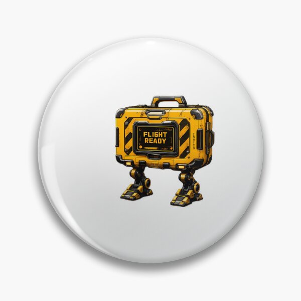 Item preview, Cyberpunk Suitcase Robot Spirit Yellow Tech designed and sold by writtengriffinc.