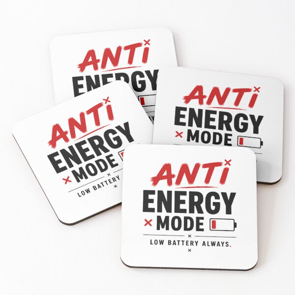 Item preview, Anti Energy Mode Low Battery Introvert designed and sold by the-dovlat.