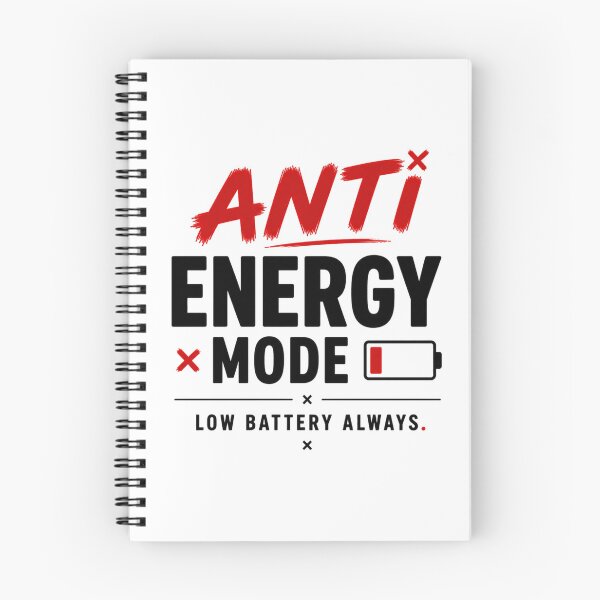 Item preview, Anti Energy Mode Low Battery Introvert designed and sold by the-dovlat.