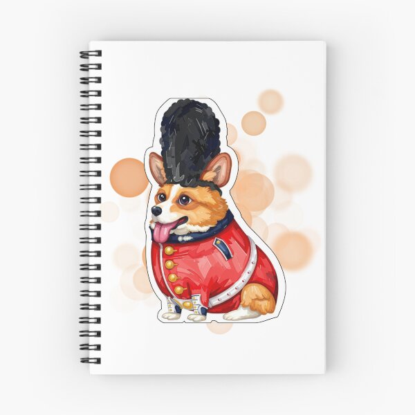 Item preview, Cute Dog in British Royal Guard Uniform UK Design designed and sold by iamKRUK.
