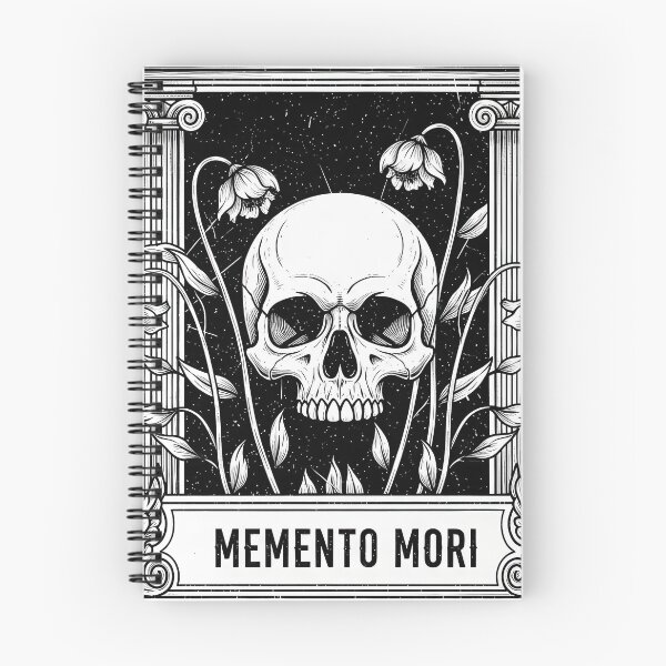 Item preview, Memento Mori Skull Frame with Dead Flowers designed and sold by nuel-art.