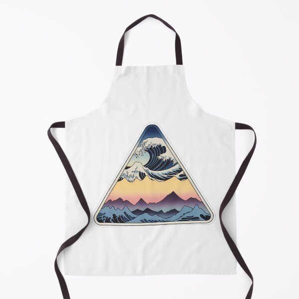 Item preview, Sunset Wave in Ukiyo-e Style designed and sold by NiftyWrx.