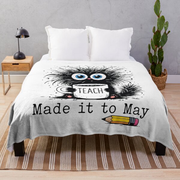 Item preview, Funny Teacher Made It To May Last Day Of School Design designed and sold by kiralynstration.
