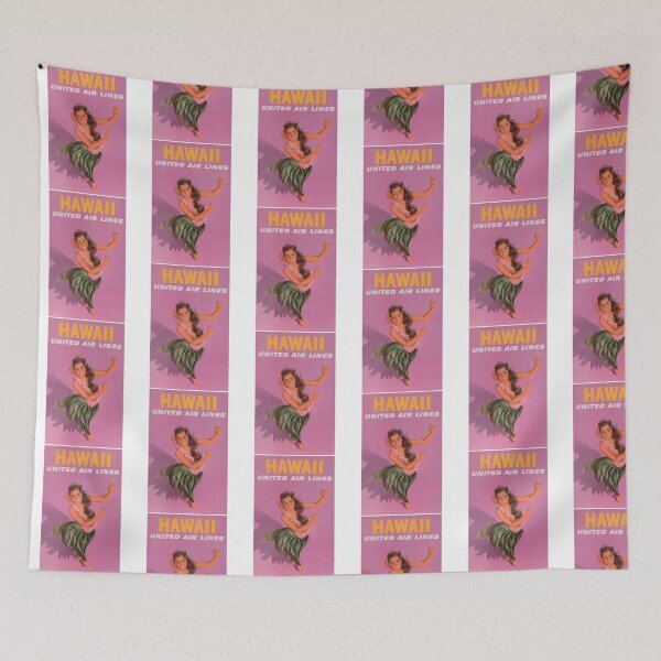 Item preview, Fly Back In Time Vintage Hawaiian Airlines   designed and sold by writtengriffinc.