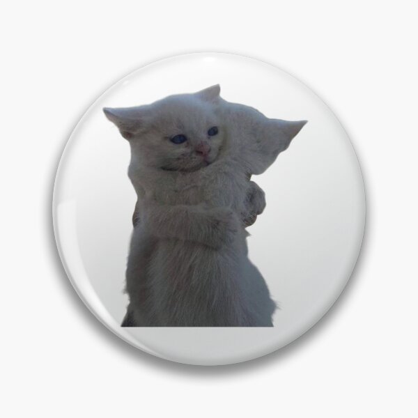 Item preview, Two Kittens Hugging Each Other Cute Love Sticker designed and sold by Mustangana.