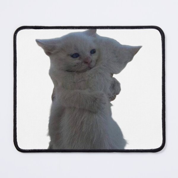 Item preview, Two Kittens Hugging Each Other Cute Love Sticker designed and sold by Mustangana.