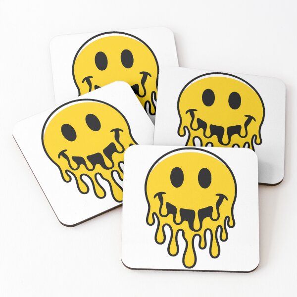 Item preview, Melting Smiley Acid Humor designed and sold by NiftyWrx.