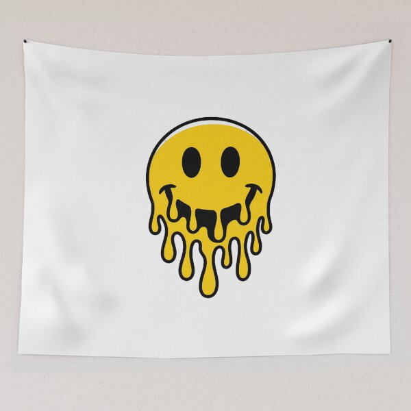 Item preview, Melting Smiley Acid Humor designed and sold by NiftyWrx.