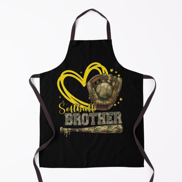 Item preview, Camo Softball Brother Game Day Tee designed and sold by LarryMBrown.