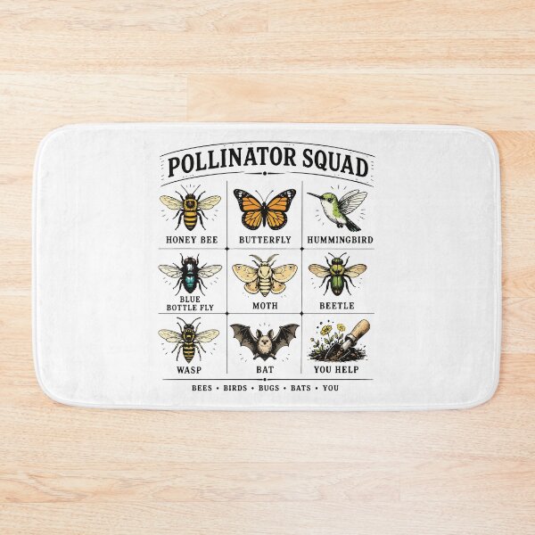 Item preview, Pollinator Squad Nature Science Field Guide Vintage Design designed and sold by kiralynstration.