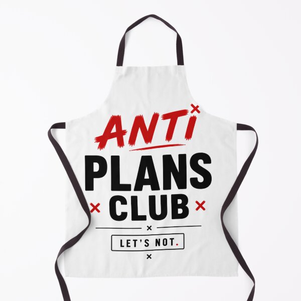 Item preview, Anti Plans Club Funny Introvert Social Humor designed and sold by the-dovlat.
