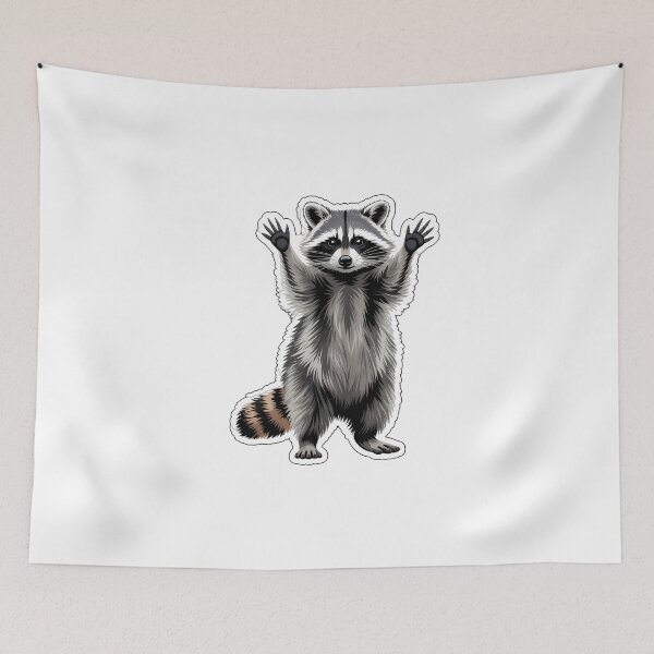Item preview, Cute Raccoon Staring at You designed and sold by NiftyWrx.