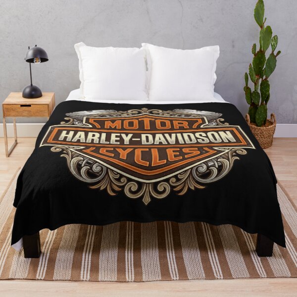 Aperçu de l'œuvre Tête de mort Harley Davidson créée et vendue par greearknettle.