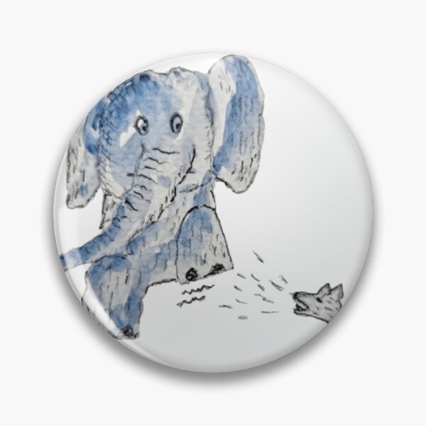 Item preview, Everything is Fine: The Elephant and The Bark. - Transparent Background designed and sold by Rak Scenist.