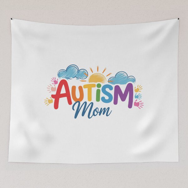 Item preview, Autism Awareness Family Matching Autism April We Wear Blue Support Mom designed and sold by sailorjessiArt.