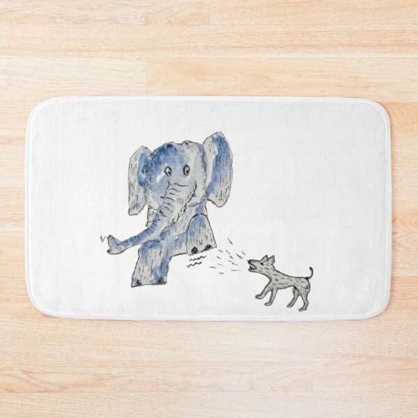 Item preview, Everything is Fine: The Elephant and The Bark. - Transparent Background designed and sold by Rak Scenist.