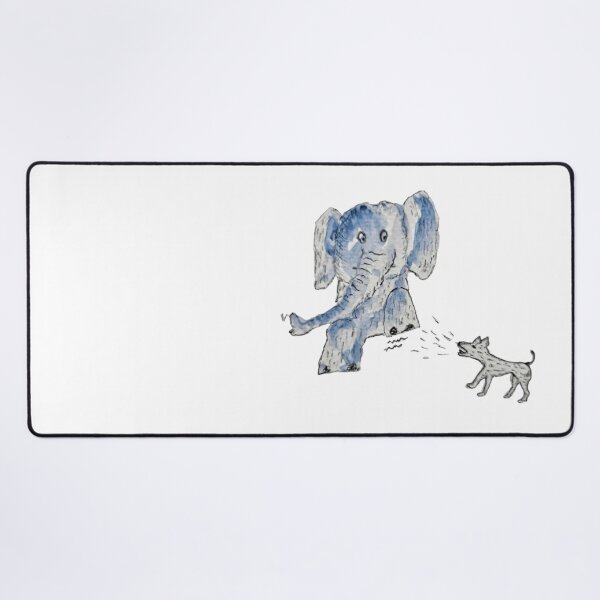 Item preview, Everything is Fine: The Elephant and The Bark. - Transparent Background designed and sold by Rak Scenist.