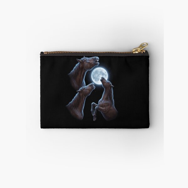 Item preview, Horse Howling Moon Art Animal Lover designed and sold by TerryConnells.