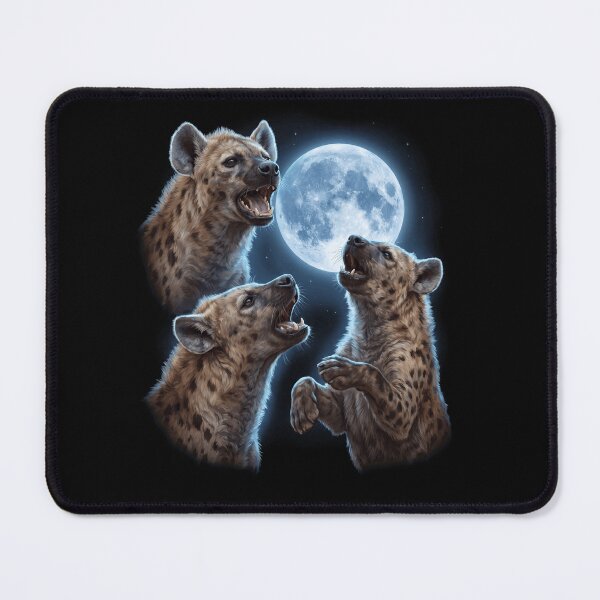Item preview, Hyena Howling Moon Art Animal Lover designed and sold by TerryConnells.
