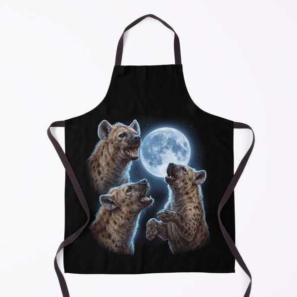 Item preview, Hyena Howling Moon Art Animal Lover designed and sold by TerryConnells.