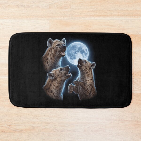 Item preview, Hyena Howling Moon Art Animal Lover designed and sold by TerryConnells.