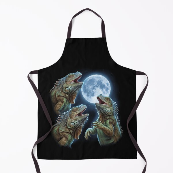 Item preview, Iguana Howling Moon Art Animal Lover designed and sold by TerryConnells.