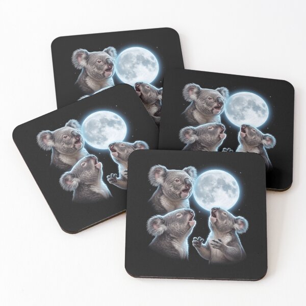 Item preview, Koala Howling Moon Art Animal Lover designed and sold by TerryConnells.