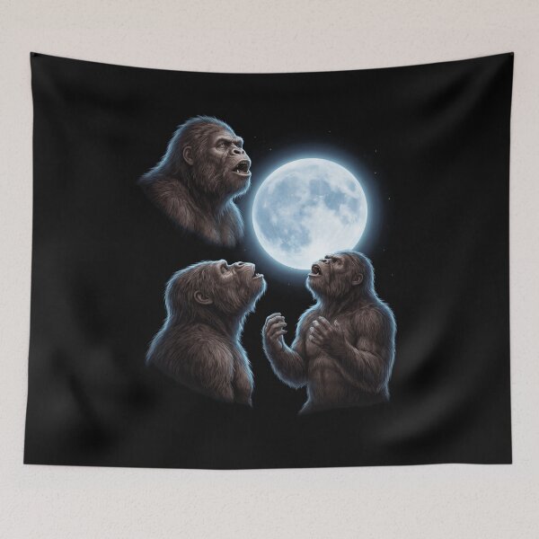 Item preview, Layer 2 copy 2 Howling Moon Art Animal Lover designed and sold by TerryConnells.