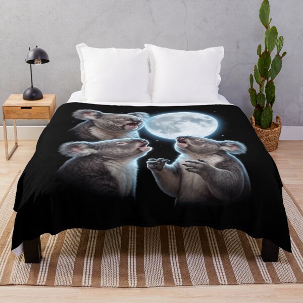 Item preview, Koala Howling Moon Art Animal Lover designed and sold by TerryConnells.