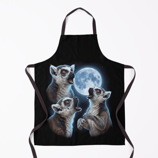 Item preview, Lemur Howling Moon Art Animal Lover designed and sold by TerryConnells.