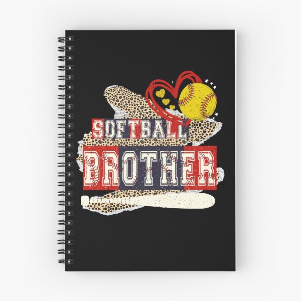 Item preview, Patriotic Softball Brother Leopard Tee designed and sold by LarryMBrown.