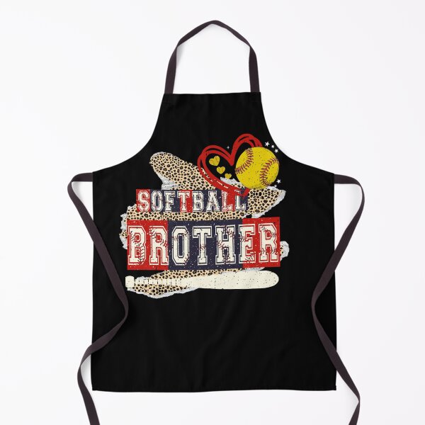 Item preview, Patriotic Softball Brother Leopard Tee designed and sold by LarryMBrown.